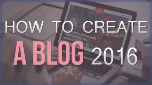 How To Create A Blog