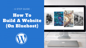 how to build a website on bluehost
