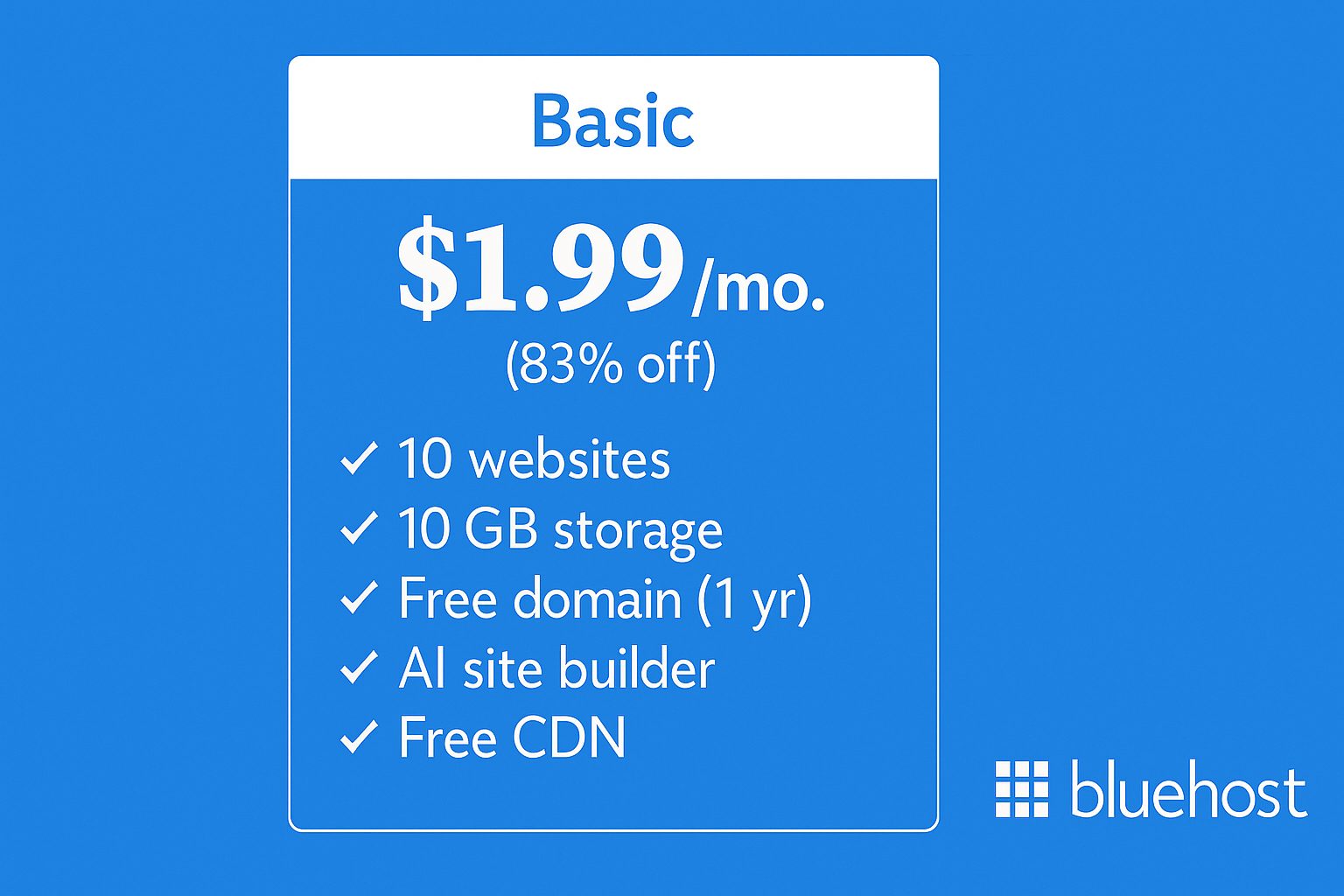Bluehost Coupon Code
